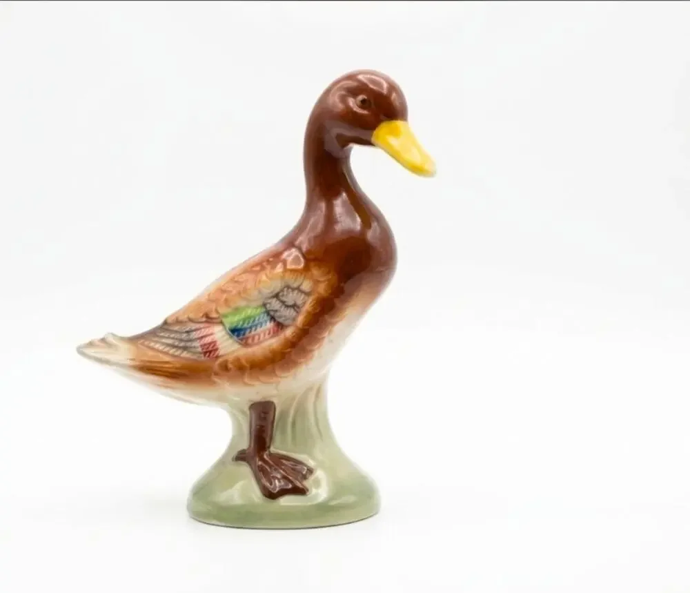 Vintage Ceramic Mallard Duck Japan Salt Shaker Decor
